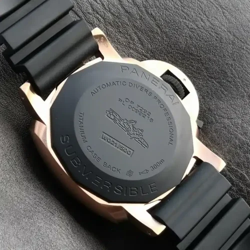 Replica Panerai Submersible Goldtech OroCarbo Black Bezel PAM1070
