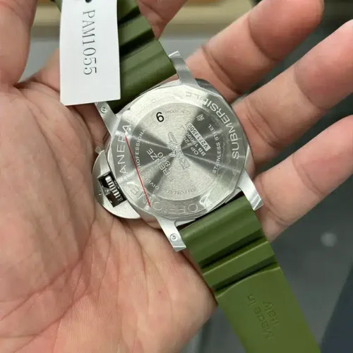 Replica Panerai Submersible Matte-Green PAM1055