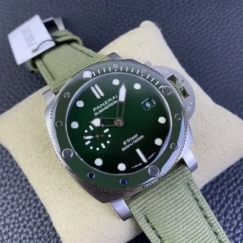 Replica Panerai Submersible PAM1287 QuarantaQuattro Verde Smeraldo